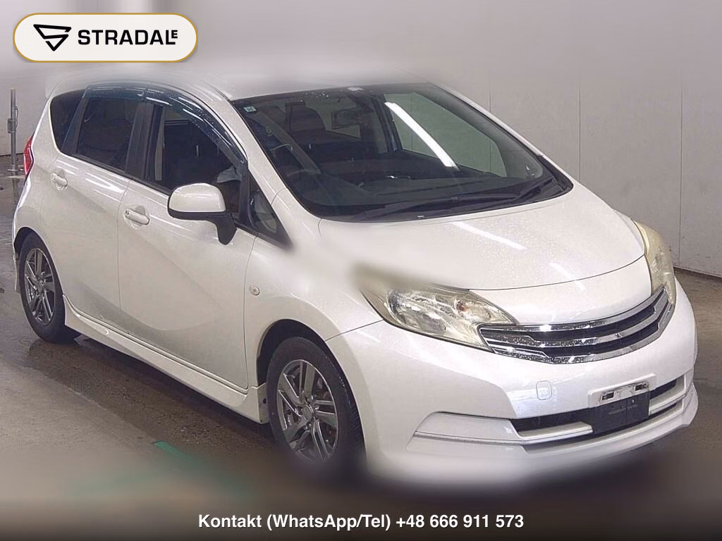 NISSAN NOTE RIDER 2013, aukcja z Japonii, zdjęcie 1