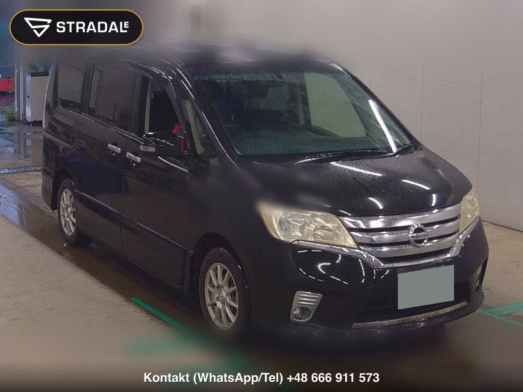 NISSAN SERENA 5D HIGHWAY STAR V SELECTION 2012, aukcja z Japonii, zdjęcie 1