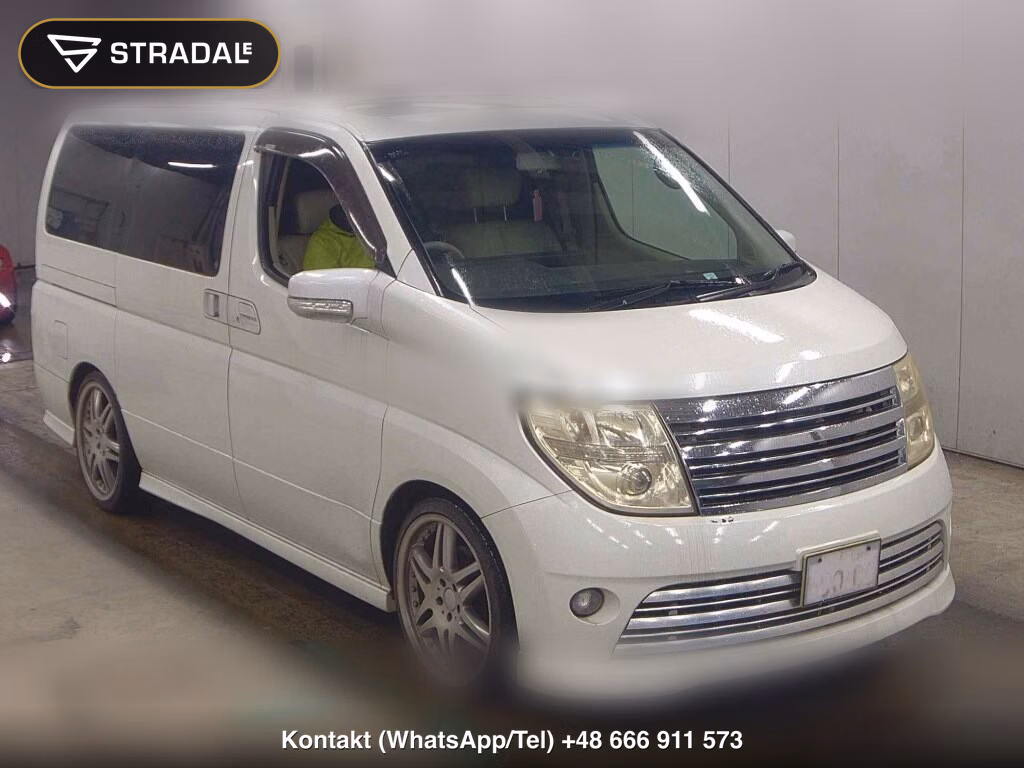 NISSAN ELGRAND 4D 2006, aukcja z Japonii, zdjęcie 1