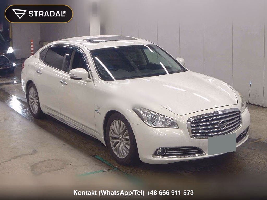 NISSAN CIMA 4D HYBRID VIP 2012, aukcja z Japonii, zdjęcie 1