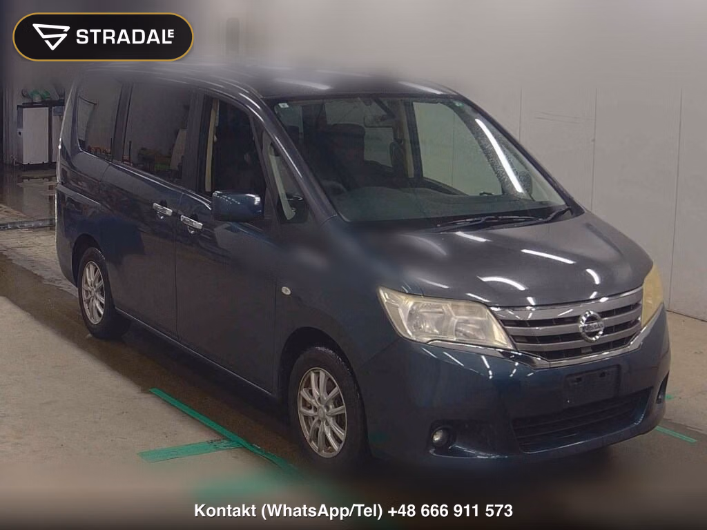 NISSAN SERENA 5D 20X 2011, aukcja z Japonii, zdjęcie 1