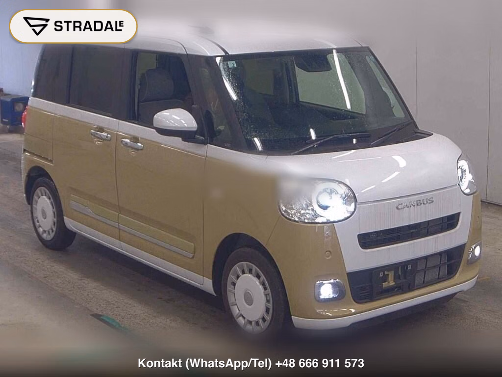 DAIHATSU MOVE CANBUS STRIPES G 2026, aukcja z Japonii, zdjęcie 1