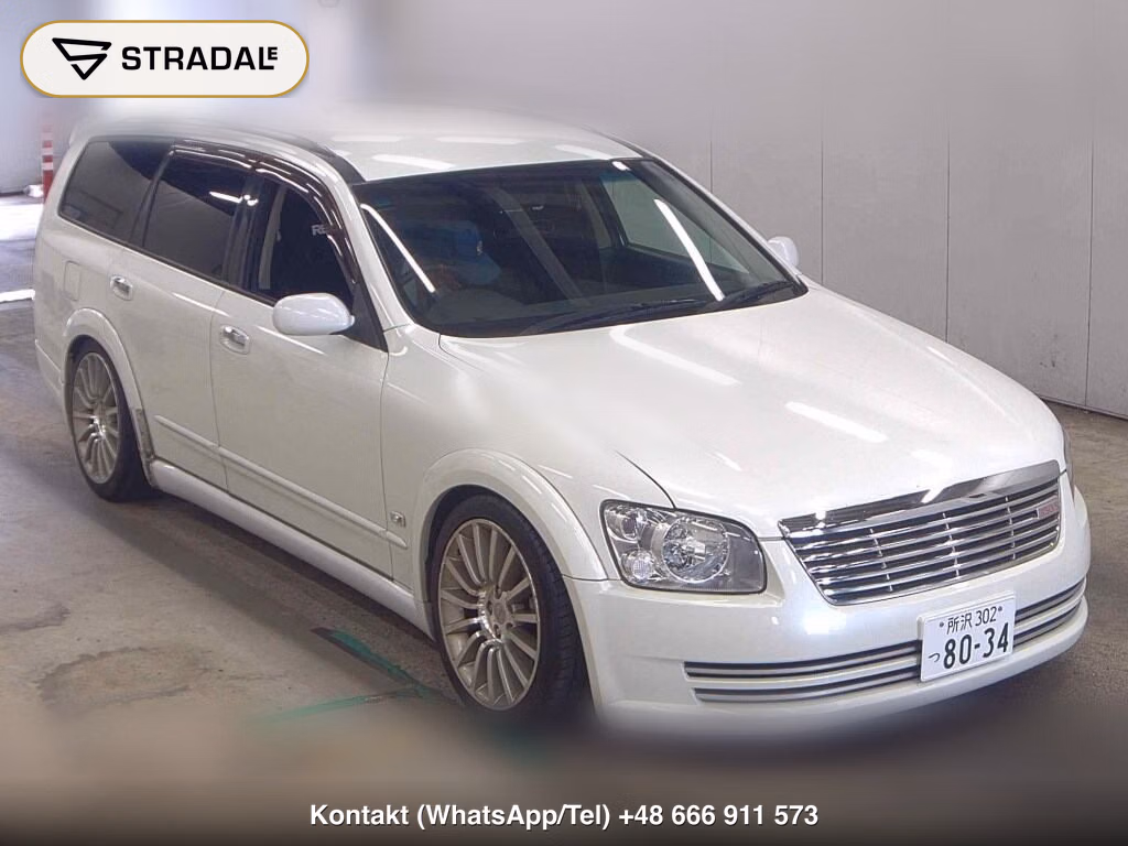 NISSAN STAGEA WG AXIS 350S 2003, aukcja z Japonii, zdjęcie 1