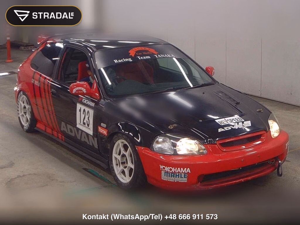 HONDA CIVIC 3D TYPE R 1997, aukcja z Japonii, zdjęcie 1