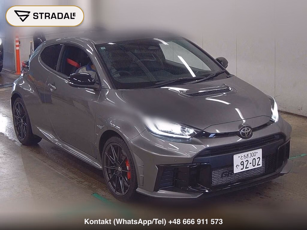 TOYOTA GR YARIS 4WD RZ HIGH PERFORMANCE + AERO PERFORMANCE P 2025, aukcja z Japonii, zdjęcie 1