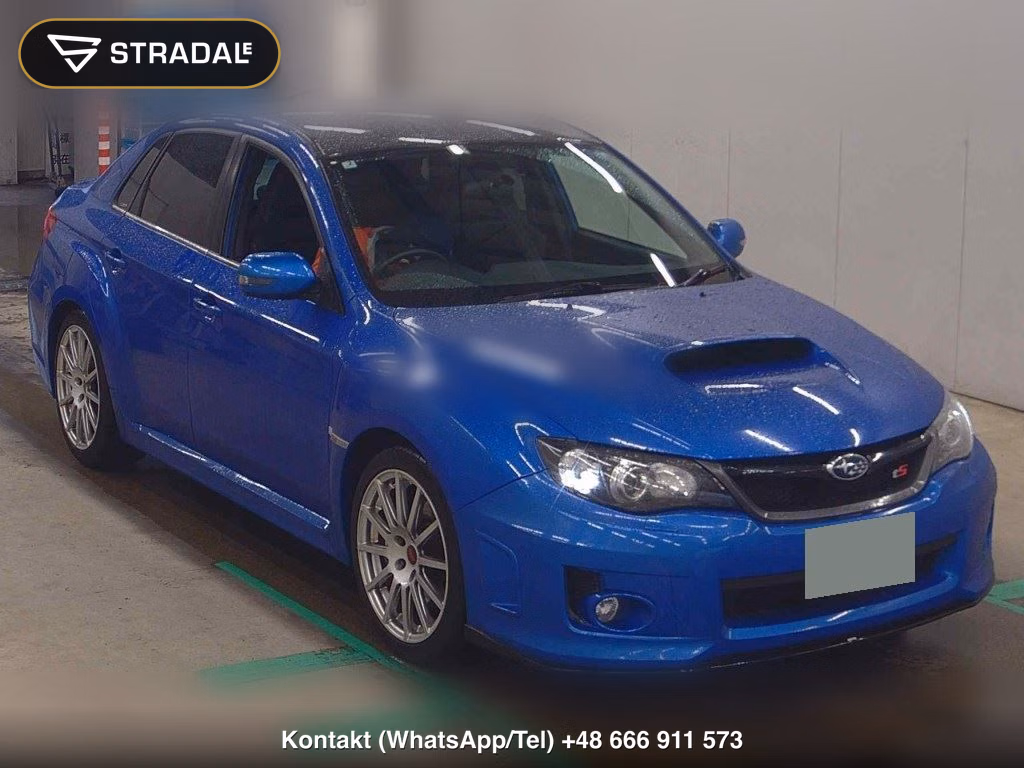 SUBARU IMPREZA 4D 4WD WRX STI TS 2011, aukcja z Japonii, zdjęcie 1