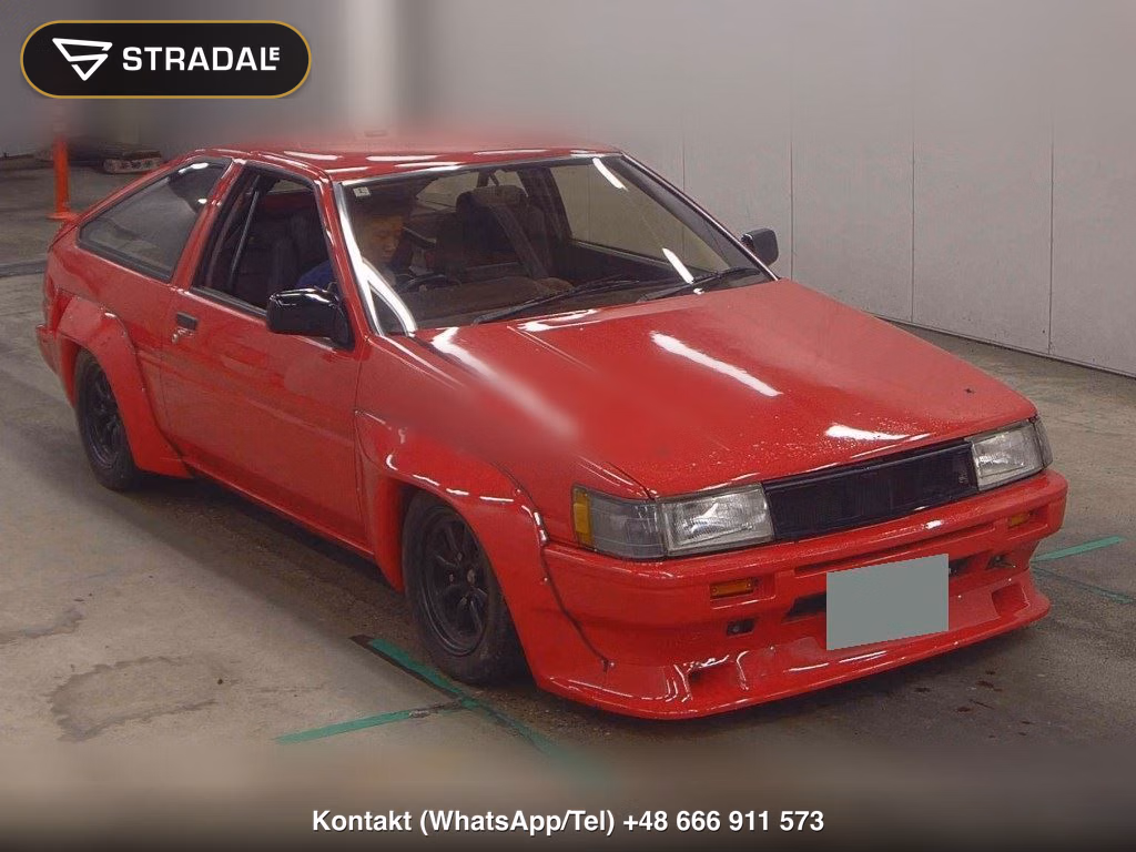 TOYOTA COROLLA LEVIN 3D GT APEX 1983, aukcja z Japonii, zdjęcie 1