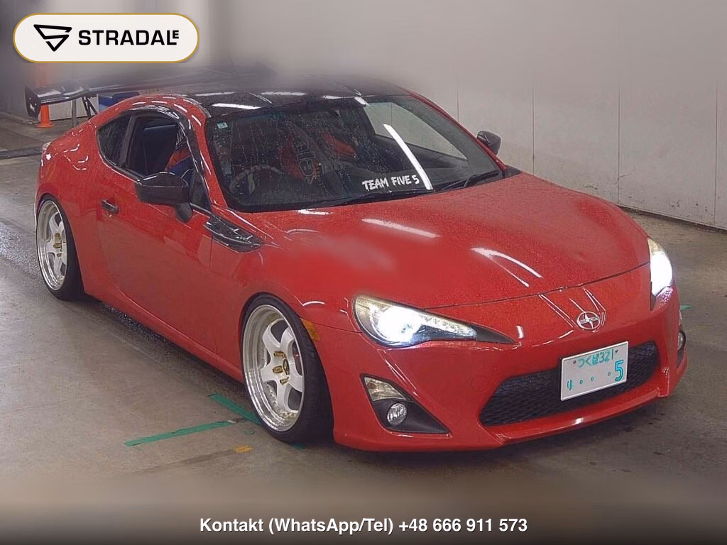TOYOTA 86 GT 2012, aukcja z Japonii, zdjęcie 1