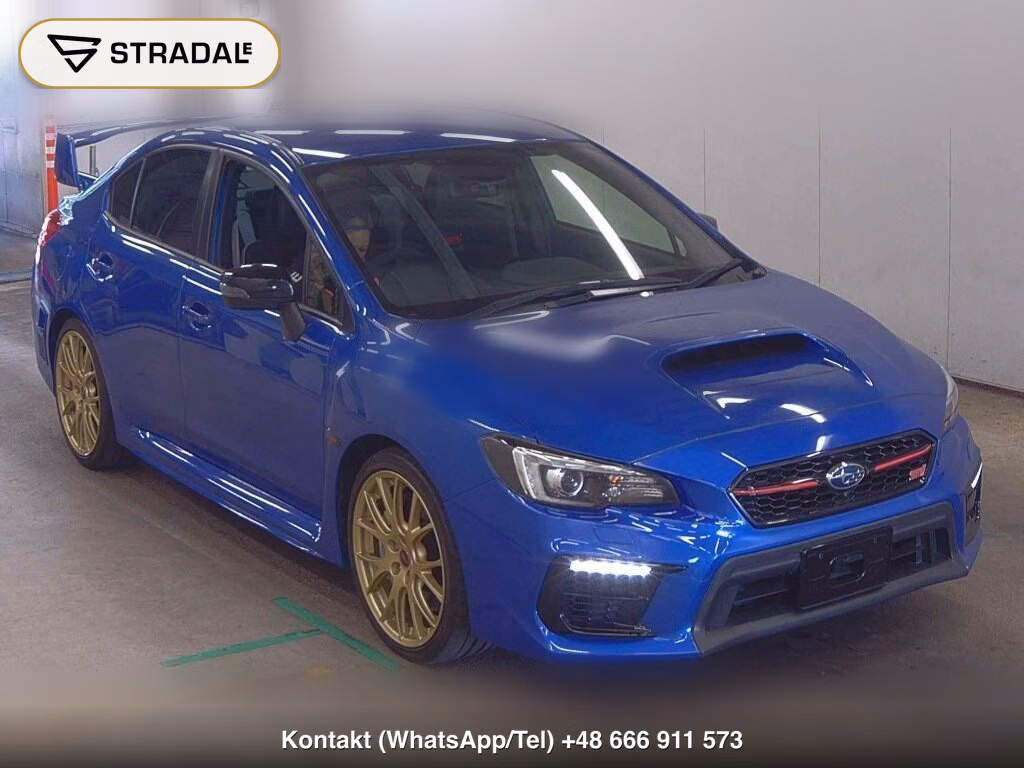 SUBARU WRX STI 4WD EJ20 FINAL EDITION FULL PACKAGE 2020, aukcja z Japonii, zdjęcie 1