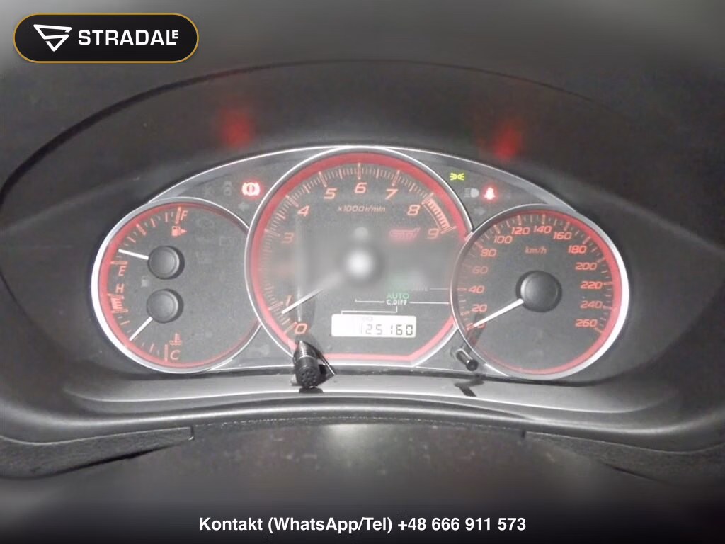 SUBARU IMPREZA 4D 4WD WRX STI, miniaturka 7