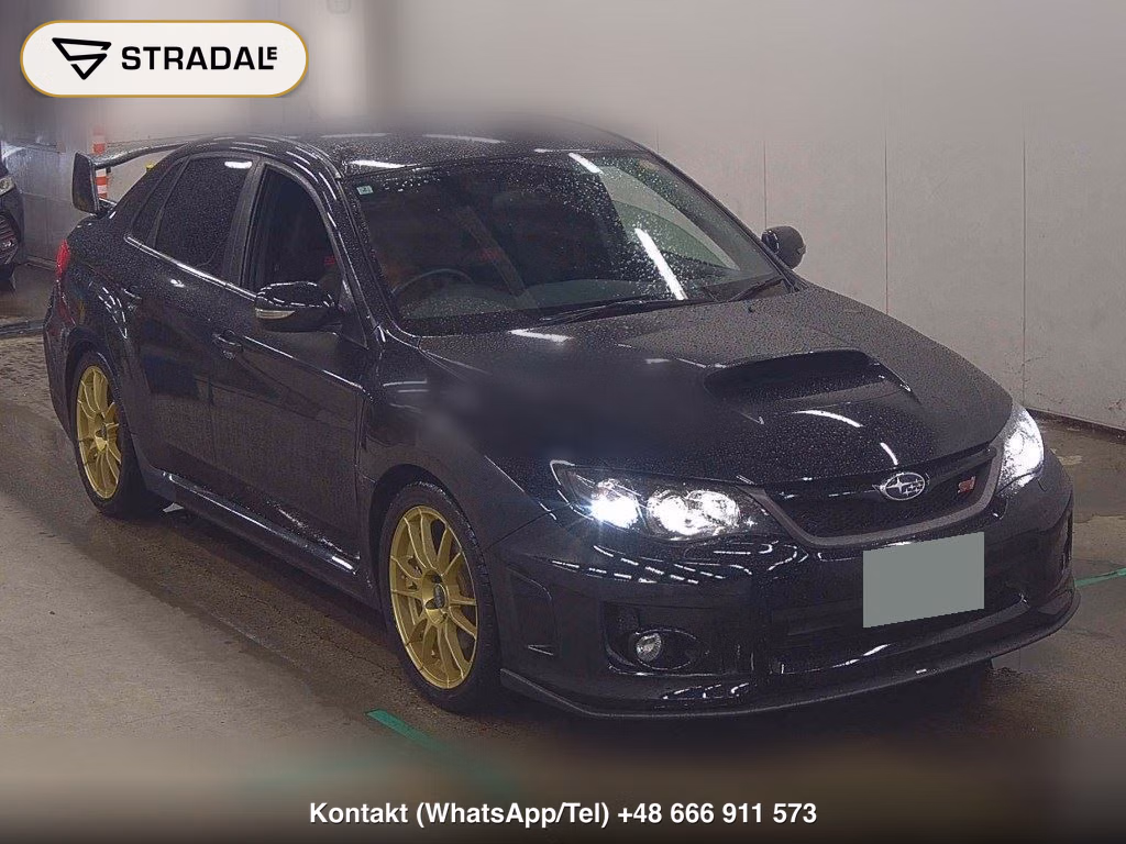 SUBARU IMPREZA 4D 4WD WRX STI 2011, aukcja z Japonii, zdjęcie 1