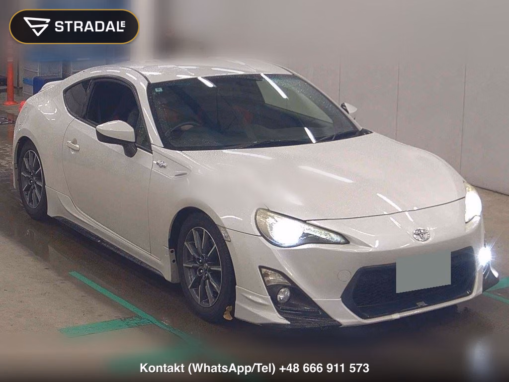 TOYOTA 86 GT 2012, aukcja z Japonii, zdjęcie 1