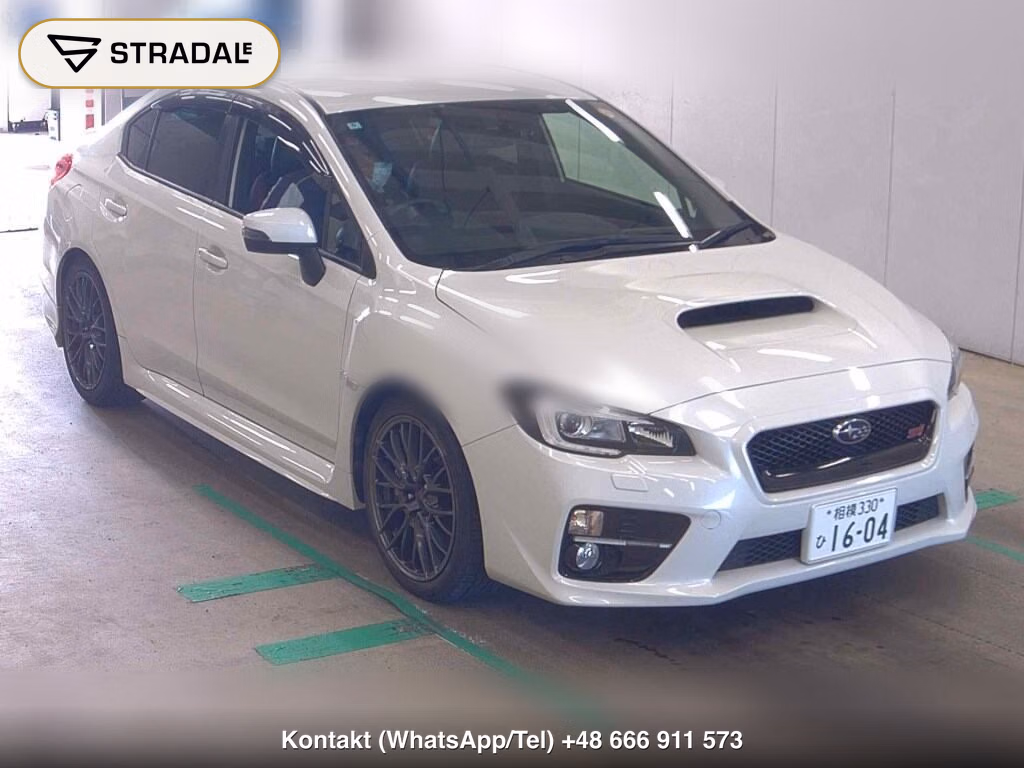 SUBARU WRX STI 4WD STI 2016, aukcja z Japonii, zdjęcie 1