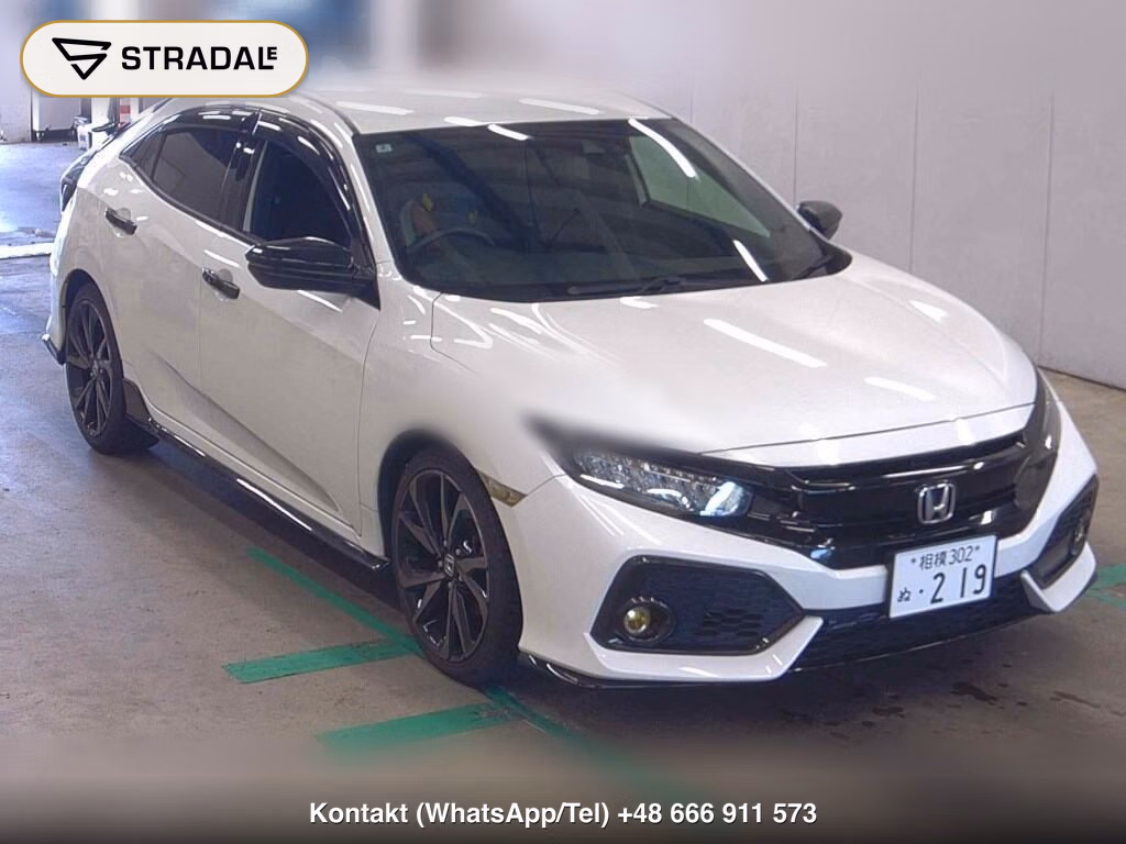HONDA CIVIC 5D HATCHBACK 2018, aukcja z Japonii, zdjęcie 1