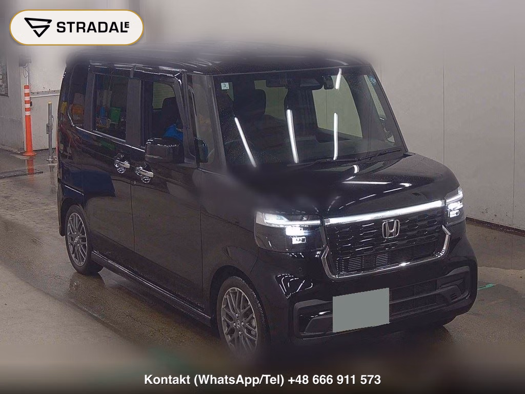 HONDA N-BOX CUSTOM TURBO 2024, aukcja z Japonii, zdjęcie 1