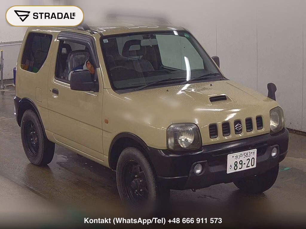 SUZUKI JIMNY 3D 4WD XC 1999, aukcja z Japonii, zdjęcie 1