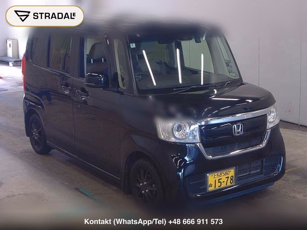 HONDA N-BOX G･EX HONDA SENSING 2018, aukcja z Japonii, zdjęcie 1