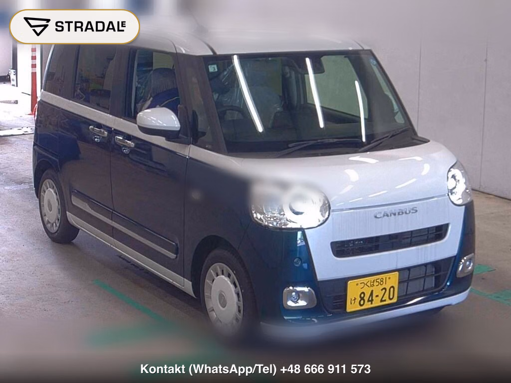 DAIHATSU MOVE CANBUS STRIPES G 2026, aukcja z Japonii, zdjęcie 1