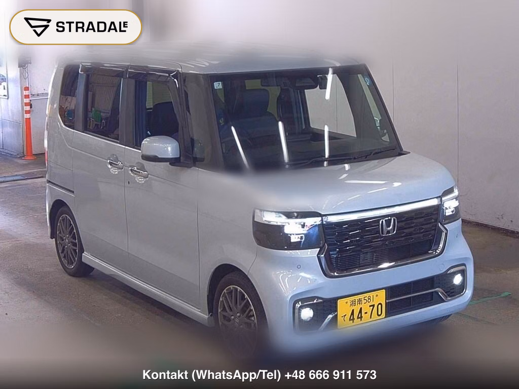 HONDA N-BOX CUSTOM TURBO 2025, aukcja z Japonii, zdjęcie 1