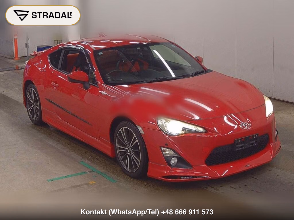 TOYOTA 86 GT LIMITED 2013, aukcja z Japonii, zdjęcie 1