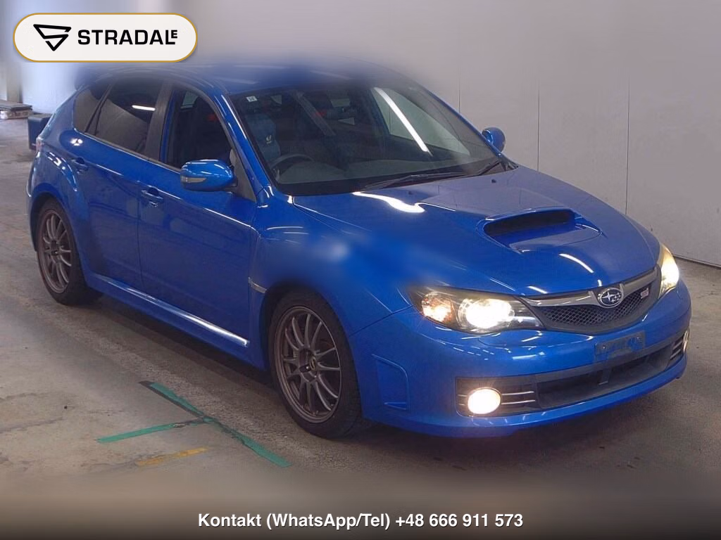 SUBARU IMPREZA 5D 4WD WRX STI A LINE 2009, aukcja z Japonii, zdjęcie 1