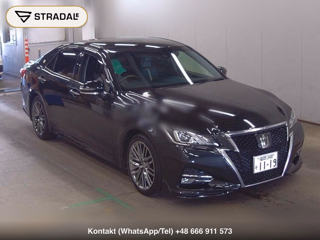 TOYOTA CROWN 4D ATHLETE S-T J-FRONTIER 2017, aukcja z Japonii, zdjęcie 1