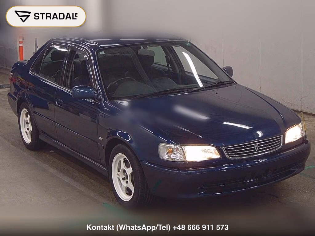 TOYOTA COROLLA 4D GT 1999, aukcja z Japonii, zdjęcie 1