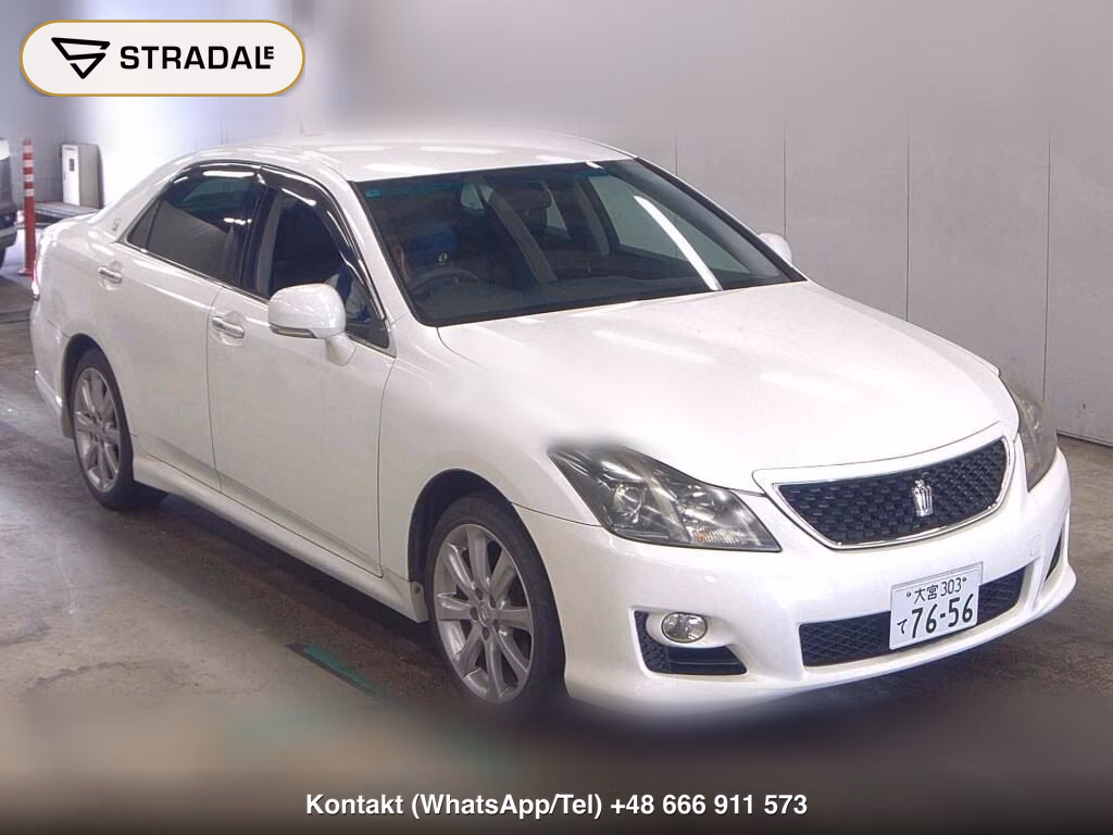 TOYOTA CROWN 4D 2.5 ATHLETE ANNIVERSARY EDITION 2010, aukcja z Japonii, zdjęcie 1