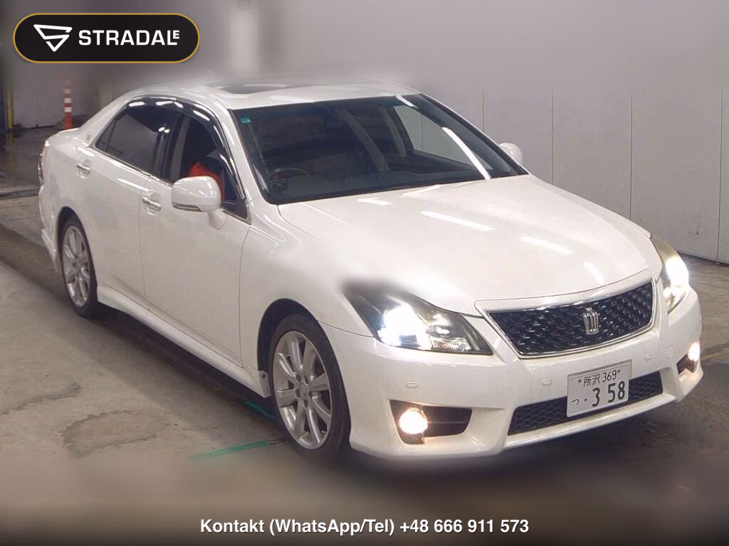 TOYOTA CROWN 4D 2.5 ATHLETE ANNIVERSARY EDITION 2011, aukcja z Japonii, zdjęcie 1