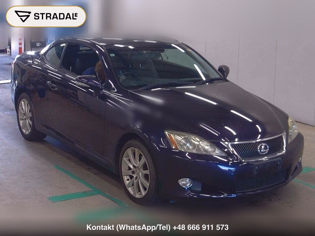 LEXUS IS OP IS250C VERSION L 2009, aukcja z Japonii, zdjęcie 1