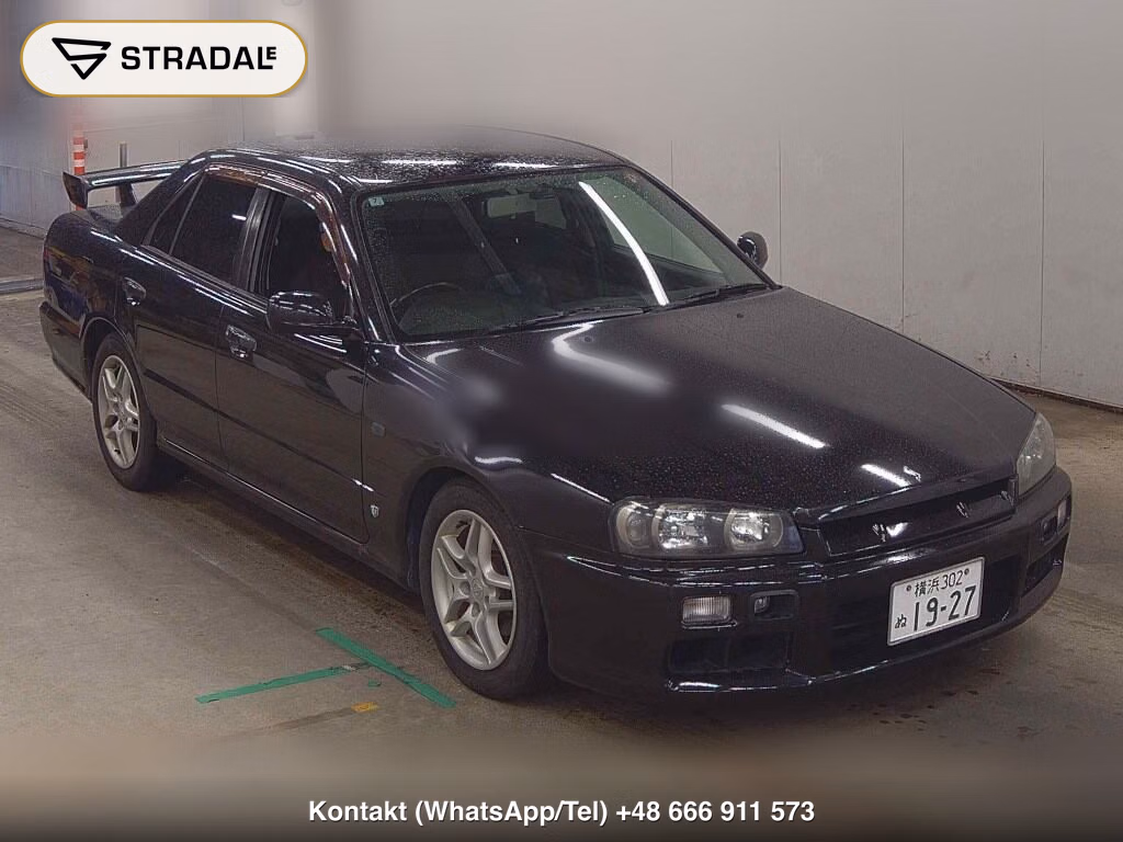 NISSAN SKYLINE 4D 25GT-X 1998, aukcja z Japonii, zdjęcie 1