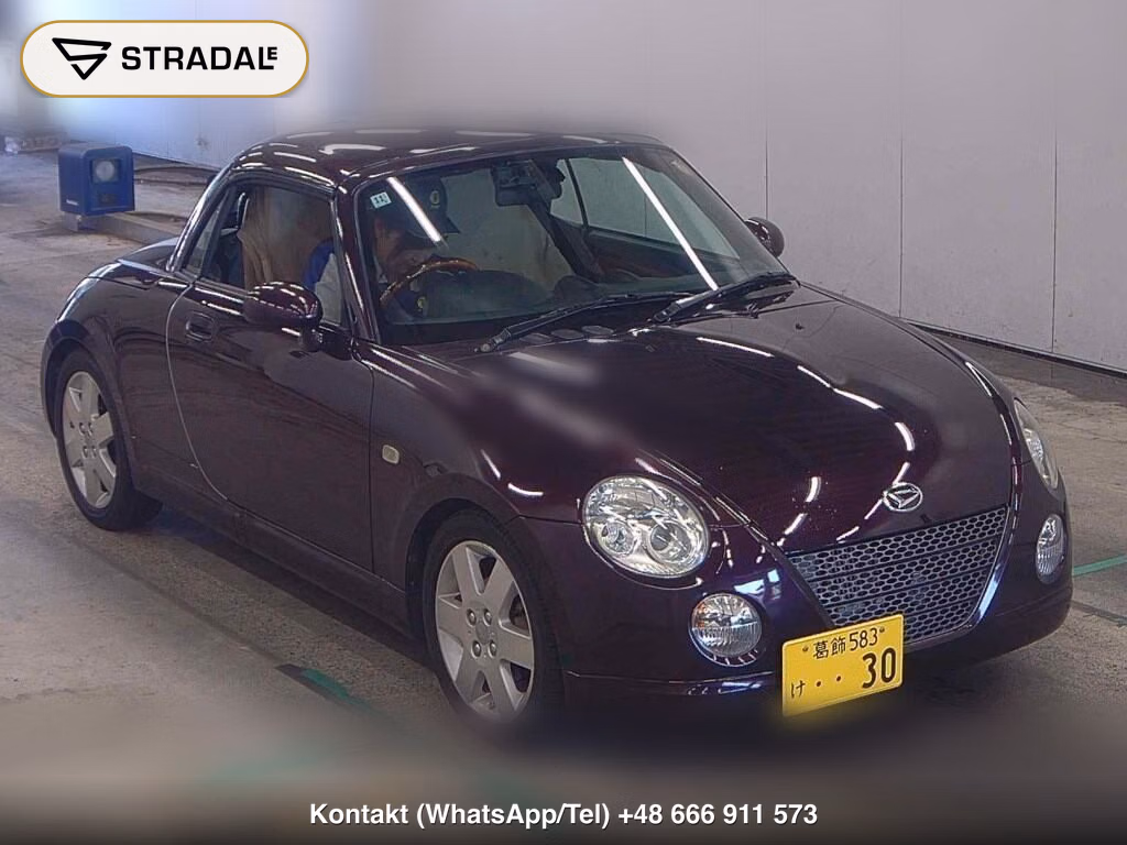 DAIHATSU COPEN OP TAN LEATHER EDITION 2009, aukcja z Japonii, zdjęcie 1