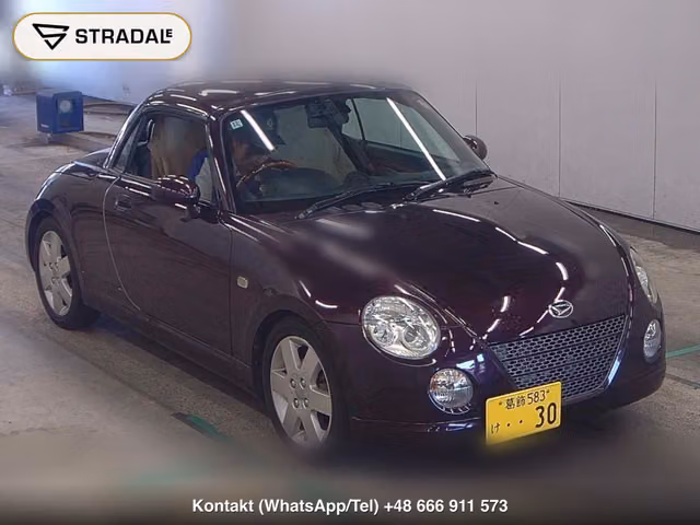 DAIHATSU COPEN OP TAN LEATHER EDITION 2009, samochód z aukcji Japonii
