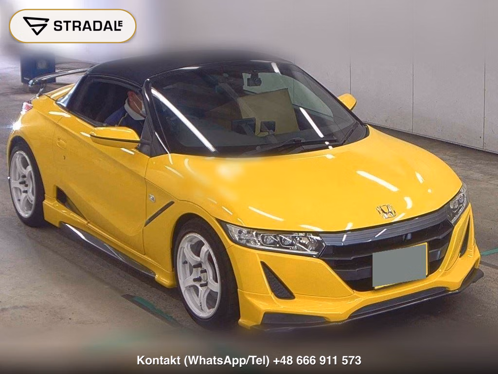 HONDA S660 α 2016, aukcja z Japonii, zdjęcie 1
