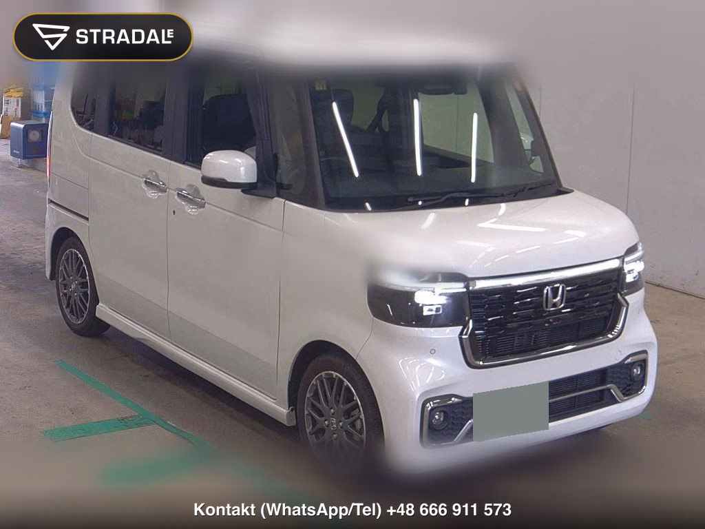 HONDA N-BOX CUSTOM TURBO 2023, aukcja z Japonii, zdjęcie 1