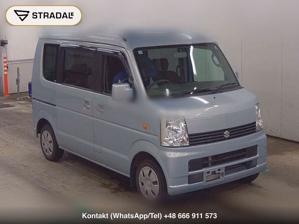 SUZUKI EVERY WAGON JP TURBO 2007, aukcja z Japonii, zdjęcie 1