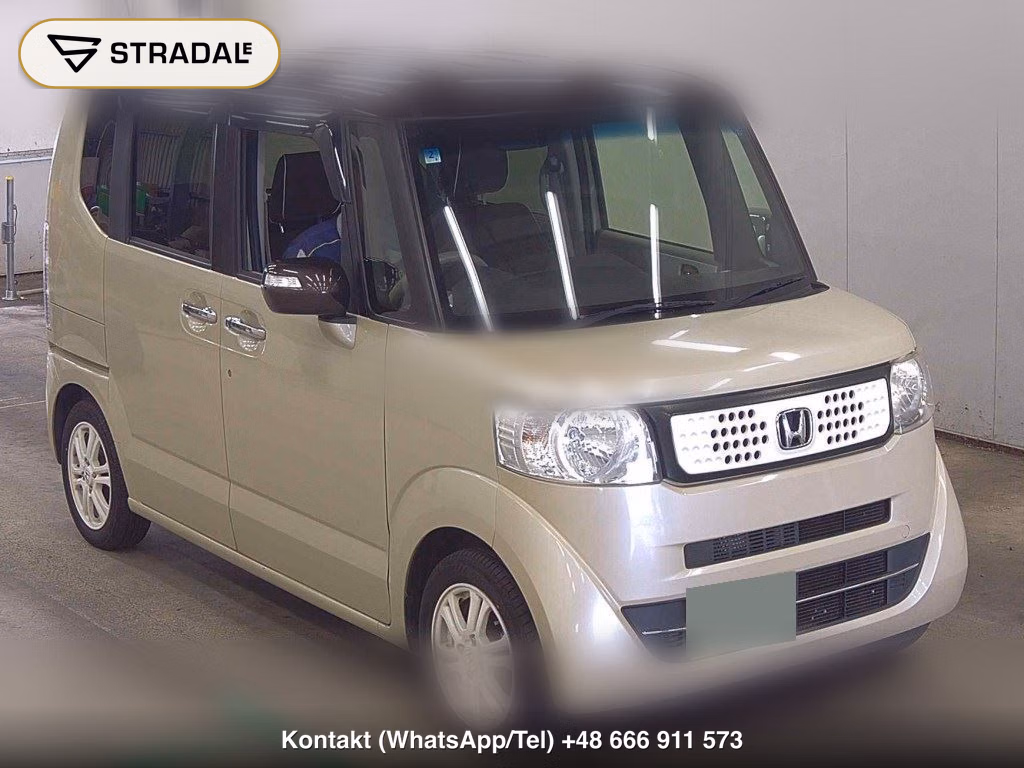 HONDA N-BOX G・L PACKAGE ANSHIN PACKAGE 2016, aukcja z Japonii, zdjęcie 1