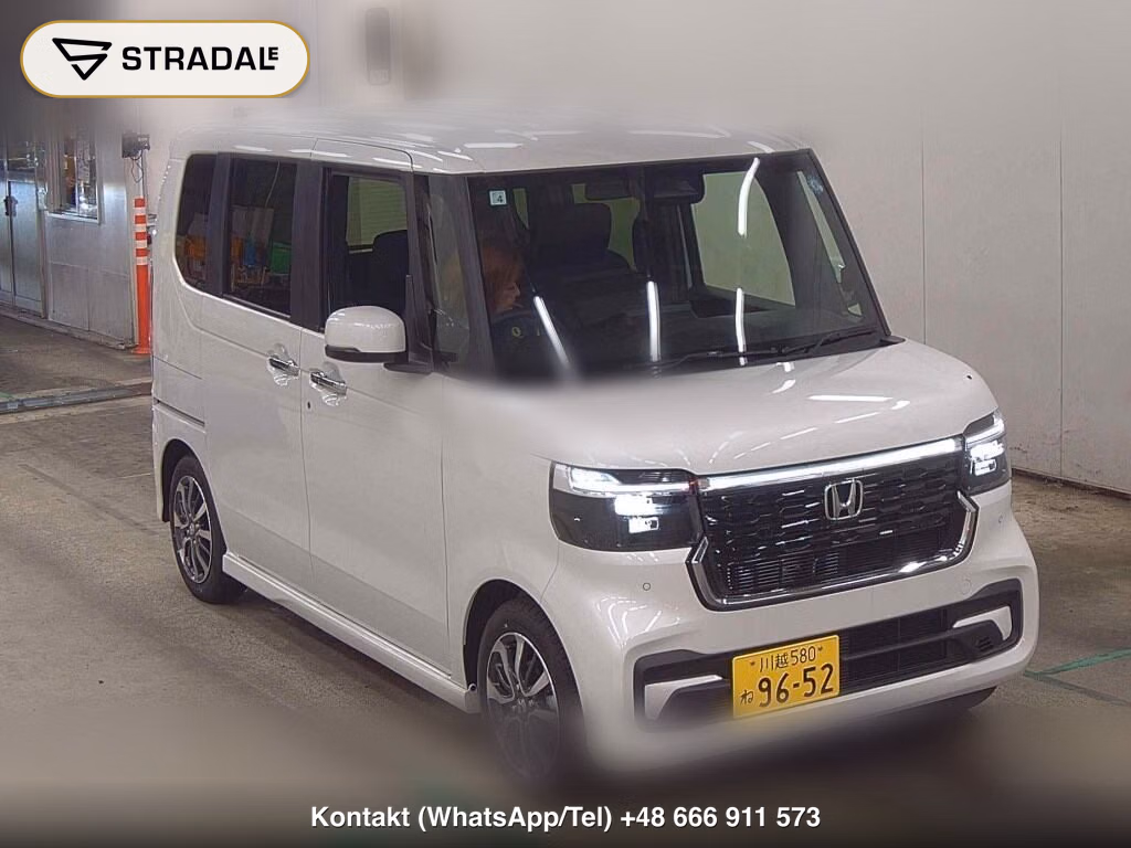 HONDA N-BOX CUSTOM BASE GRADE 2026, aukcja z Japonii, zdjęcie 1