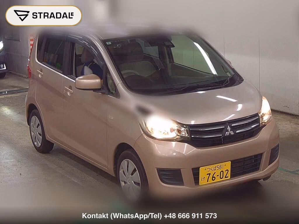 MITSUBISHI EK WAGON M E-ASSIST 2016, aukcja z Japonii, zdjęcie 1