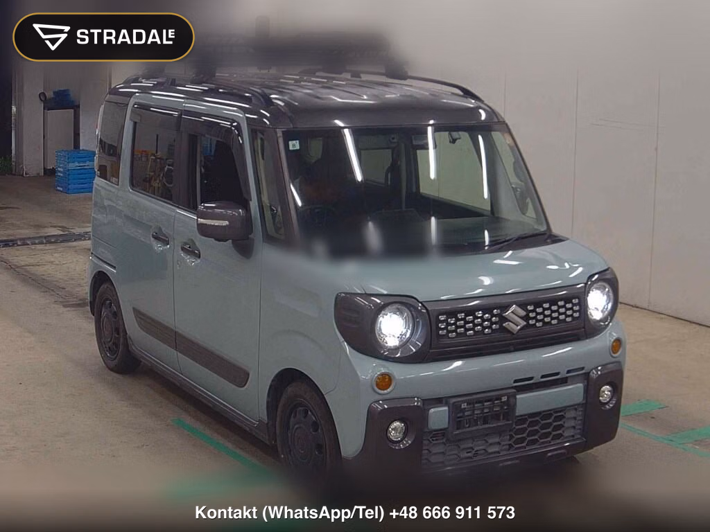 SUZUKI SPACIA GEAR HYBRID XZ TURBO 2019, aukcja z Japonii, zdjęcie 1