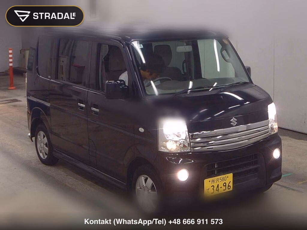 SUZUKI EVERY WAGON PZ TURBO 2012, aukcja z Japonii, zdjęcie 1
