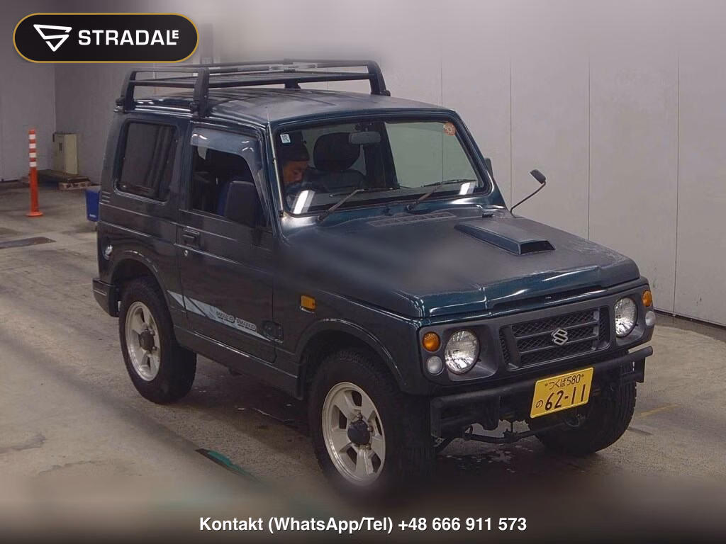 SUZUKI JIMNY 3D 4WD WILD WIND 1997, aukcja z Japonii, zdjęcie 1