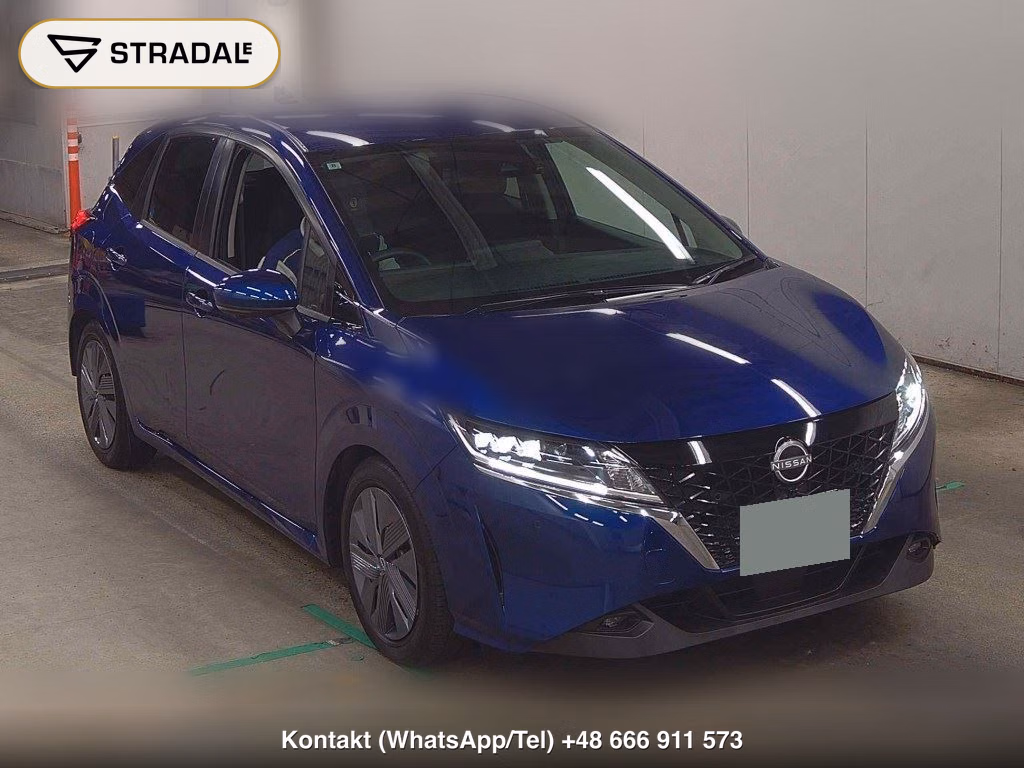 NISSAN NOTE X 2022, aukcja z Japonii, zdjęcie 1
