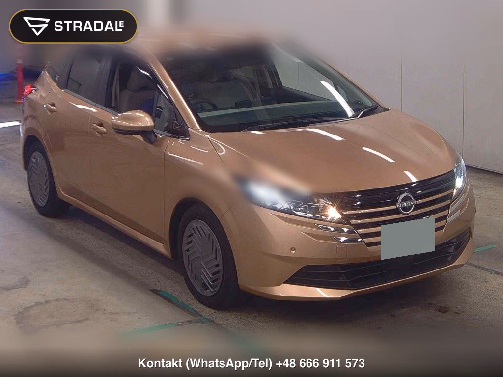 NISSAN NOTE X 2024, aukcja z Japonii, zdjęcie 1
