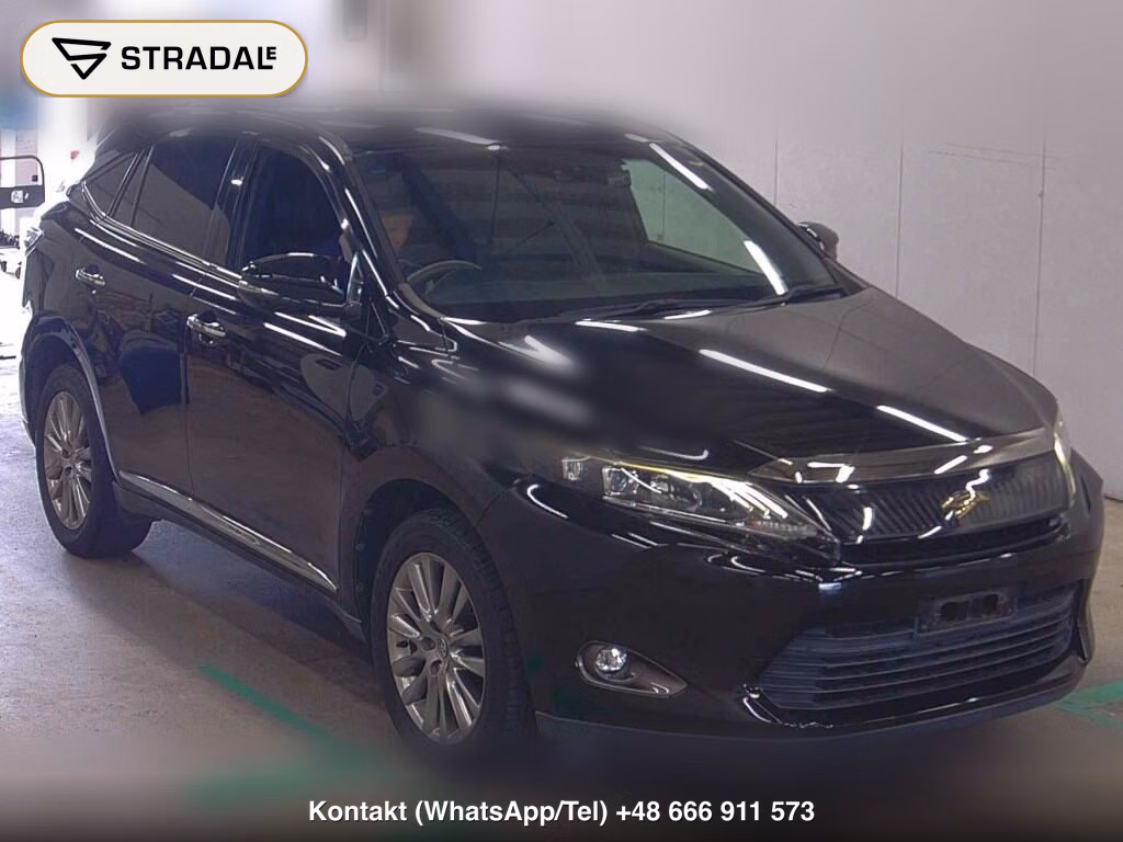 TOYOTA HARRIER 4WD PREMIUM 2015, aukcja z Japonii, zdjęcie 1