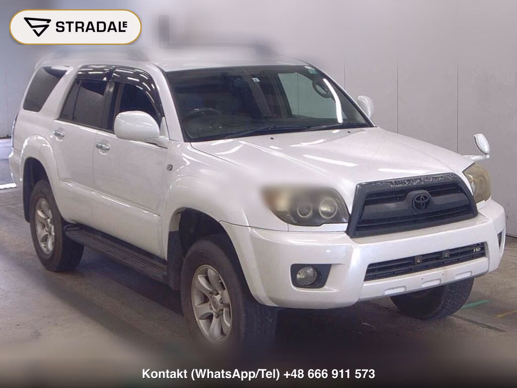 TOYOTA HILUX SURF 5D 4WD SSR-G 2007, aukcja z Japonii, zdjęcie 1