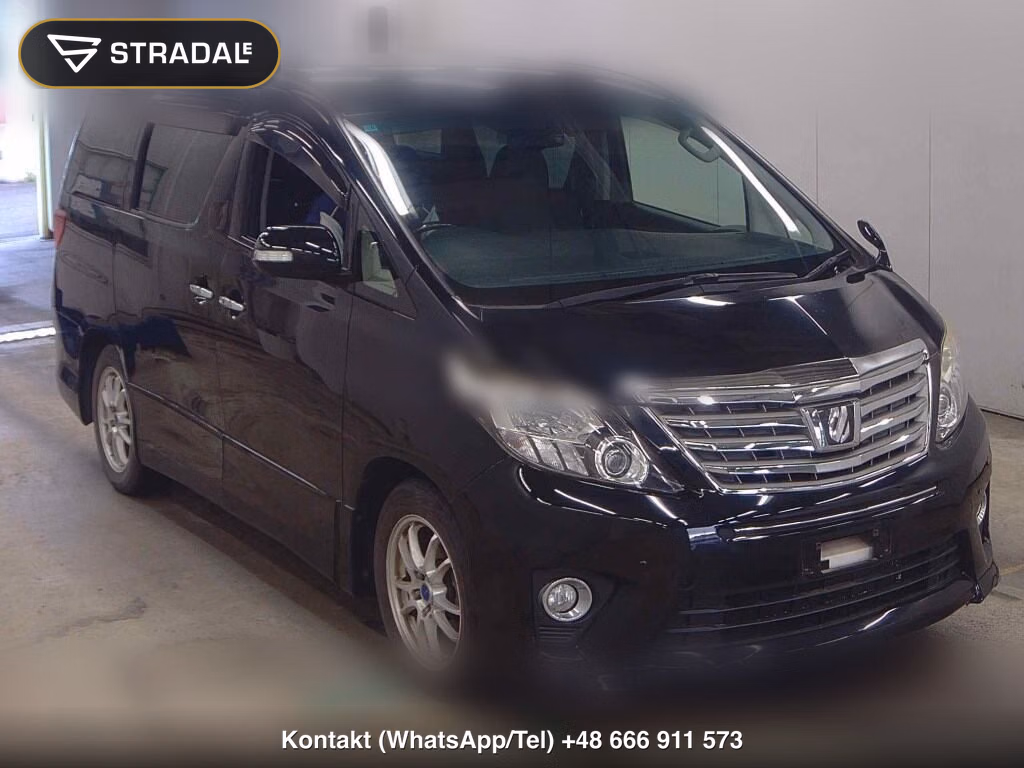 TOYOTA ALPHARD 4WD 350S C PACKAGE 2013, aukcja z Japonii, zdjęcie 1
