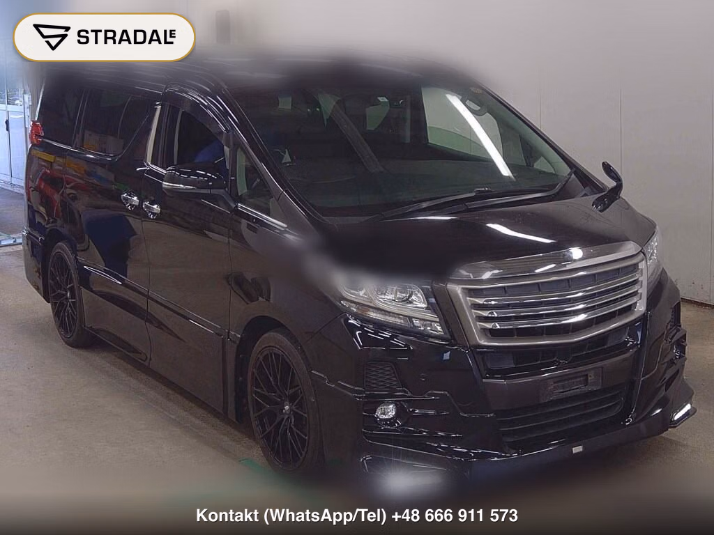 TOYOTA ALPHARD 4WD 2.5S C PACKAGE 2017, aukcja z Japonii, zdjęcie 1