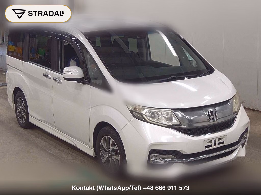HONDA STEPWAGON SPADA SPADA HONDA SENSING 2017, aukcja z Japonii, zdjęcie 1