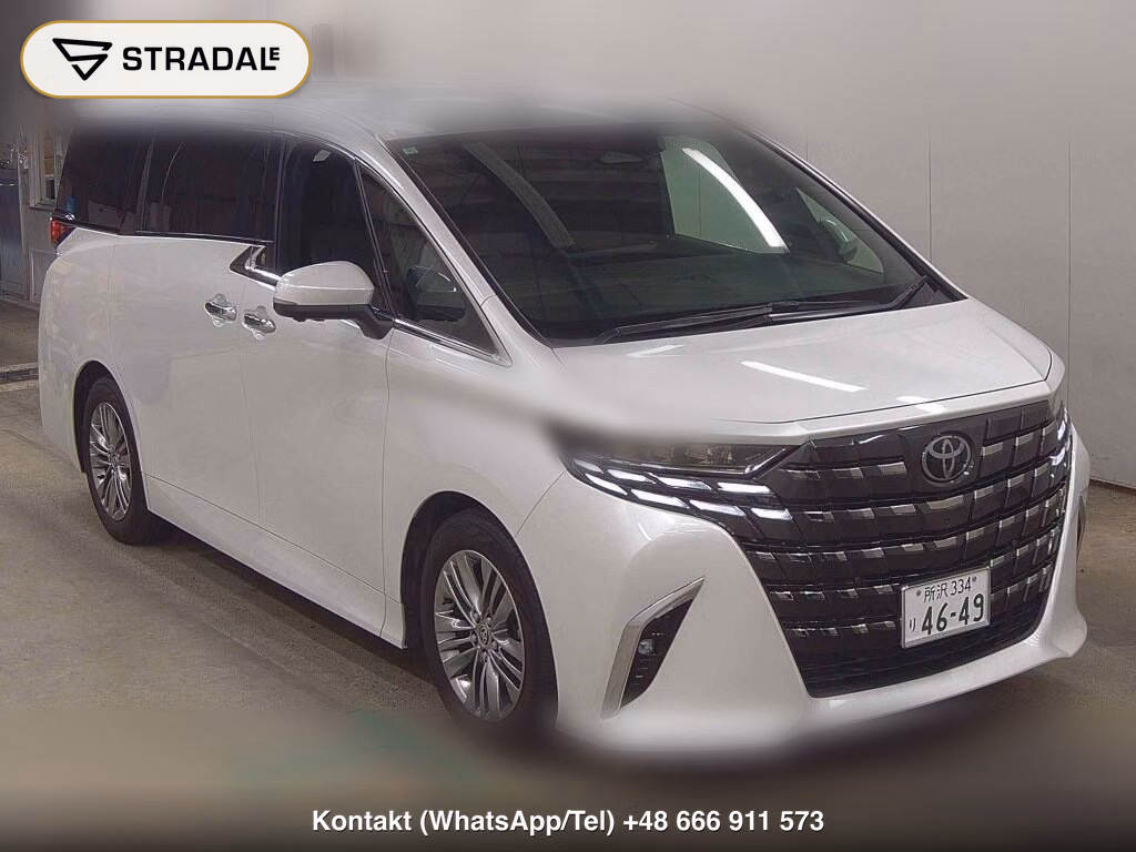 TOYOTA ALPHARD Z 2024, aukcja z Japonii, zdjęcie 1